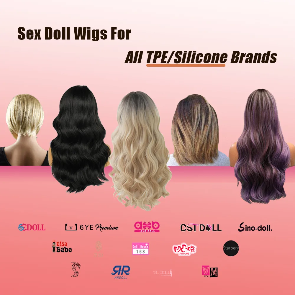 Sex Doll Wigs For All TPE/Silicone Brands view 1