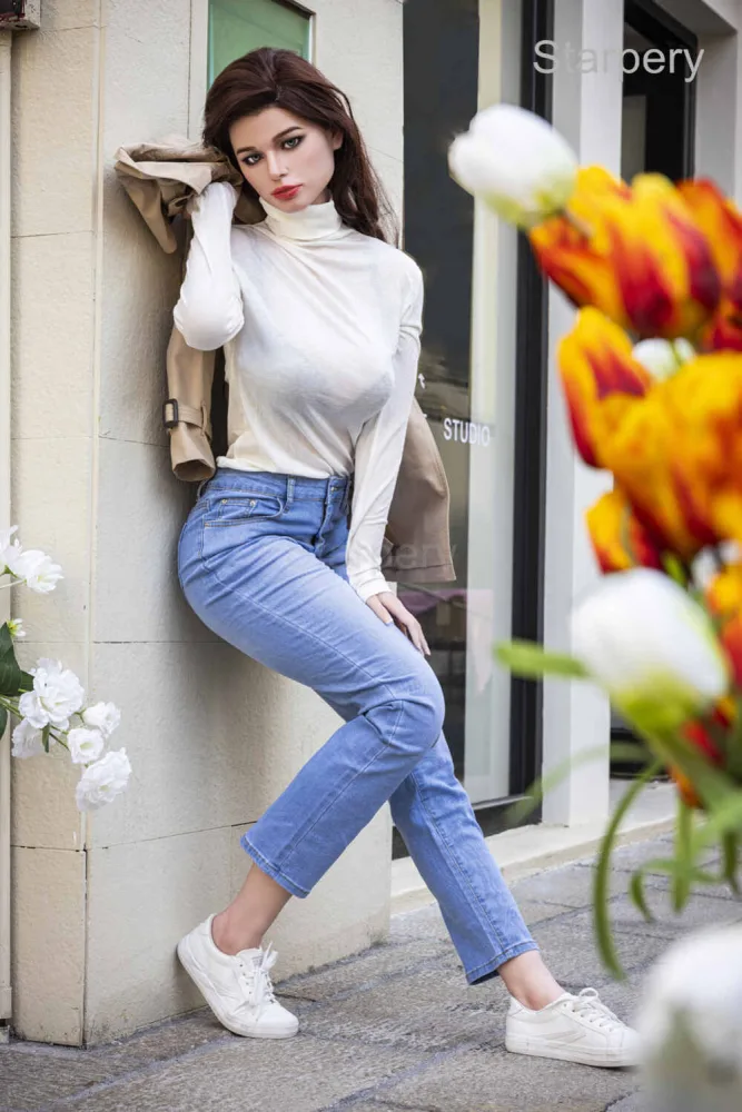 171cm/5ft7 D-cup Silicone Head Sex Doll – Christina view 7