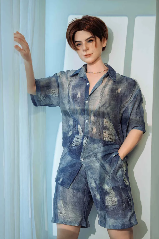 160cm/5ft3 Male Silicone Sex Doll – Head L-1 view 8