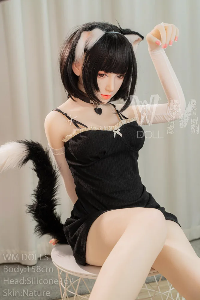 158cm/5ft2 D-cup Silicone Head Sex Doll – Sidonie view 6