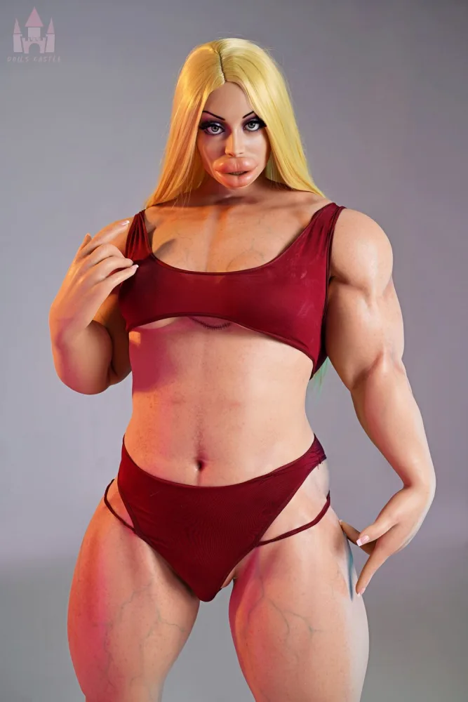 160cm/5ft3 B-cup Muscular Silicone Sex Doll – Priya view 6