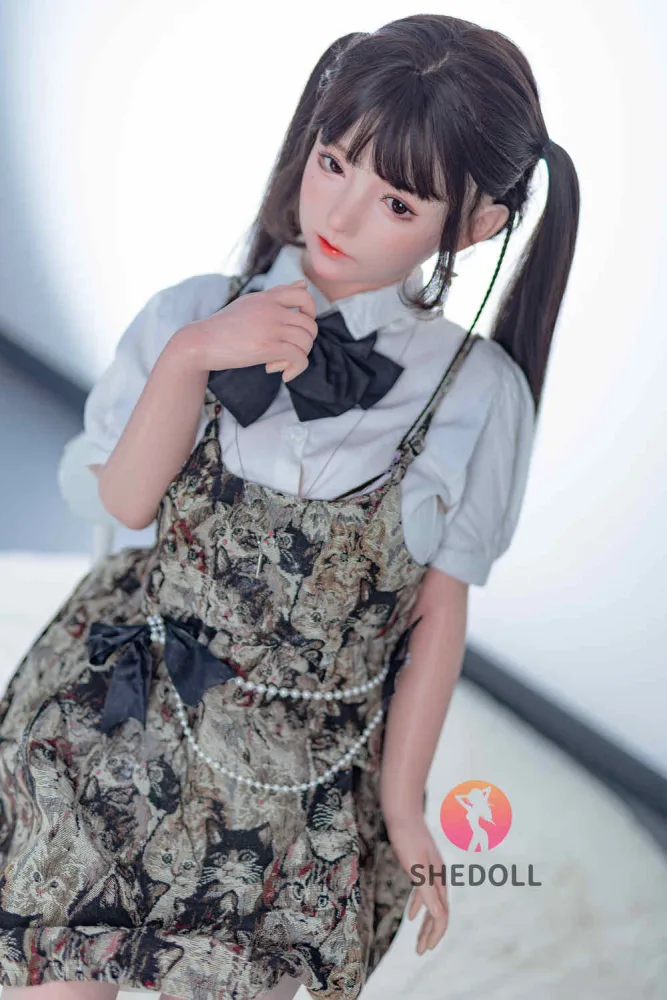 148cm/4ft10 C-cup Silicone Head Sex Doll – Xiaofu view 7