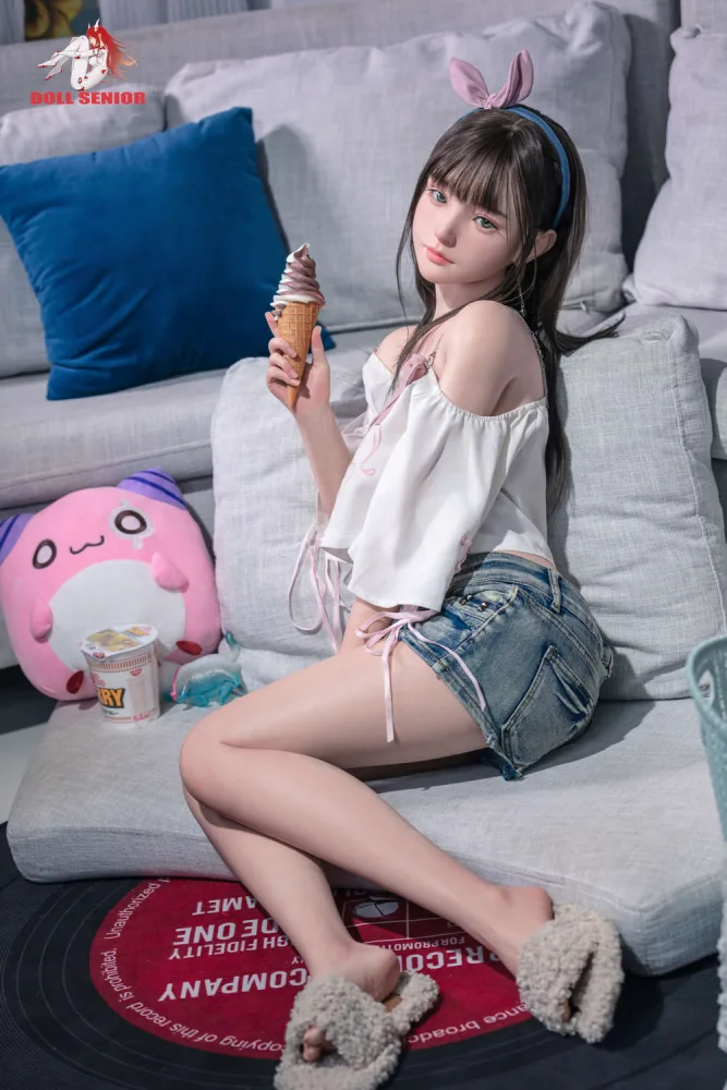 148cm/4ft10 D-cup Silicone Head Sex Doll – Miye view 8