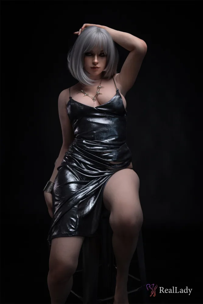 170cm/5ft7 D-cup Silicone Sex Doll – Flora view 8