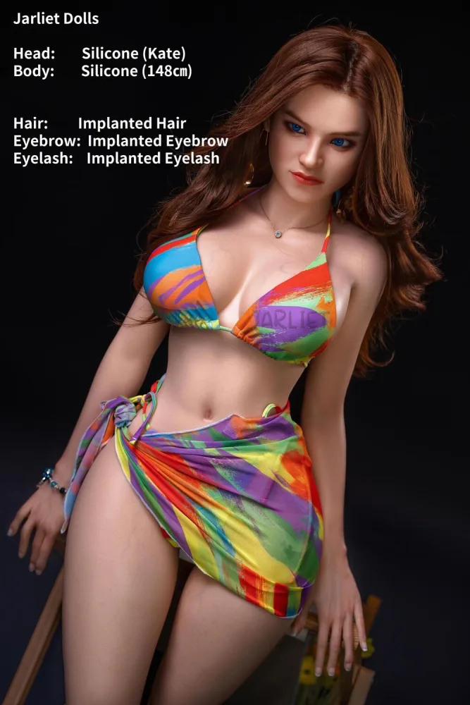 148cm/4ft10 E-cup Silicone Sex Doll – Kate