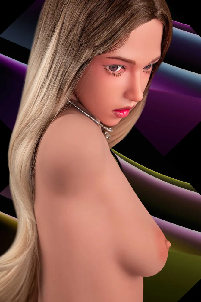 110cm/3ft7 64.6LB Silicone Head Sex Doll Torso – Grace view 5