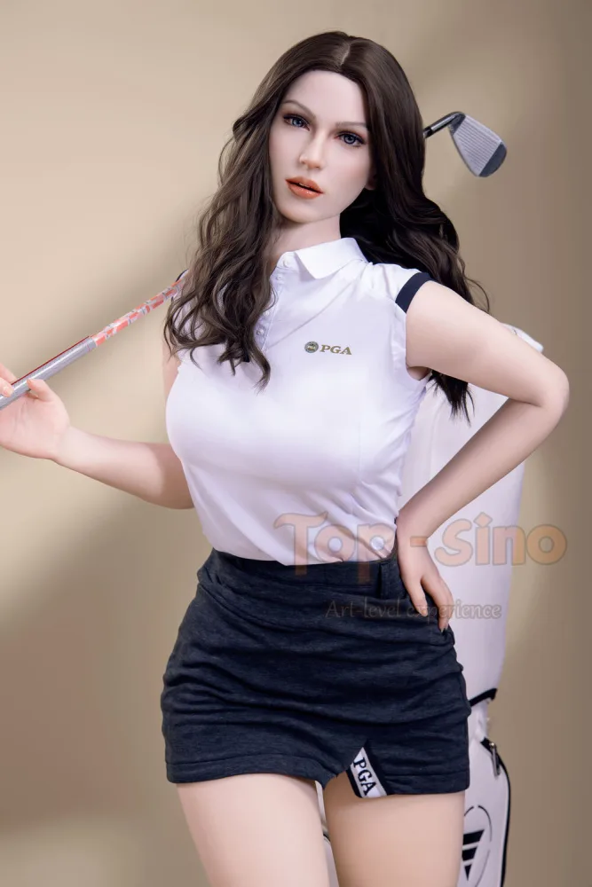 Top Sino 168cm/5ft6 D-cup Silicone Sex Doll – Thea