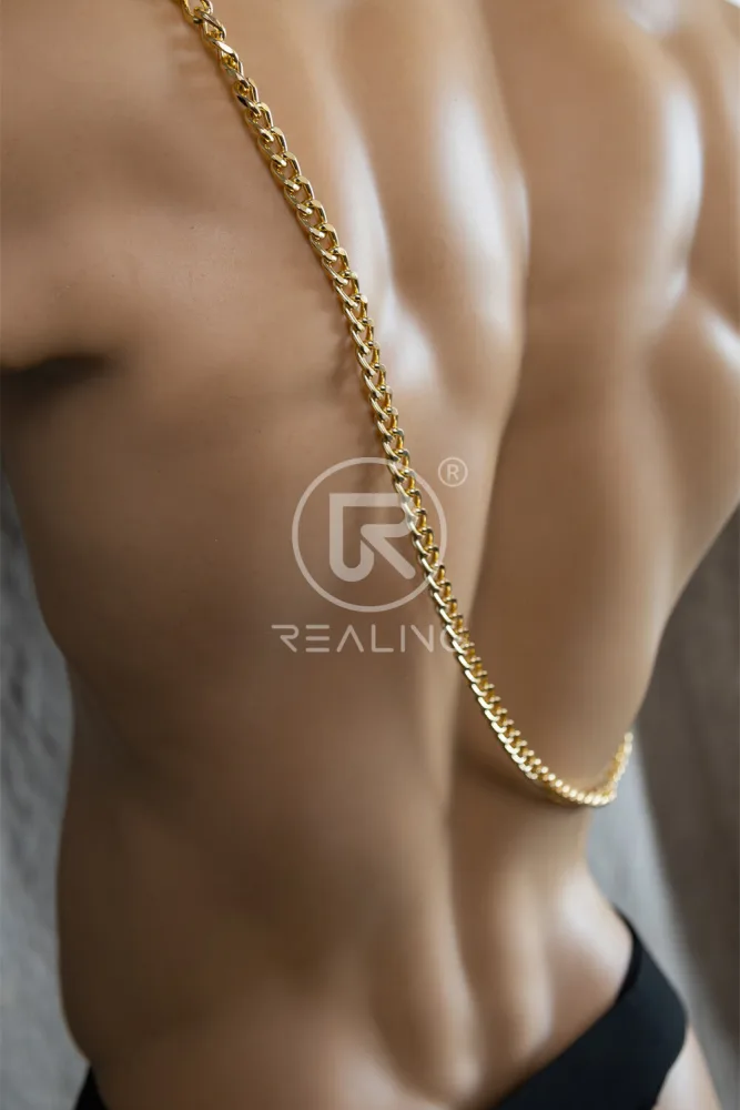 100cm/3ft3 Male Torso Silicone Sex Doll – Hogan view 7