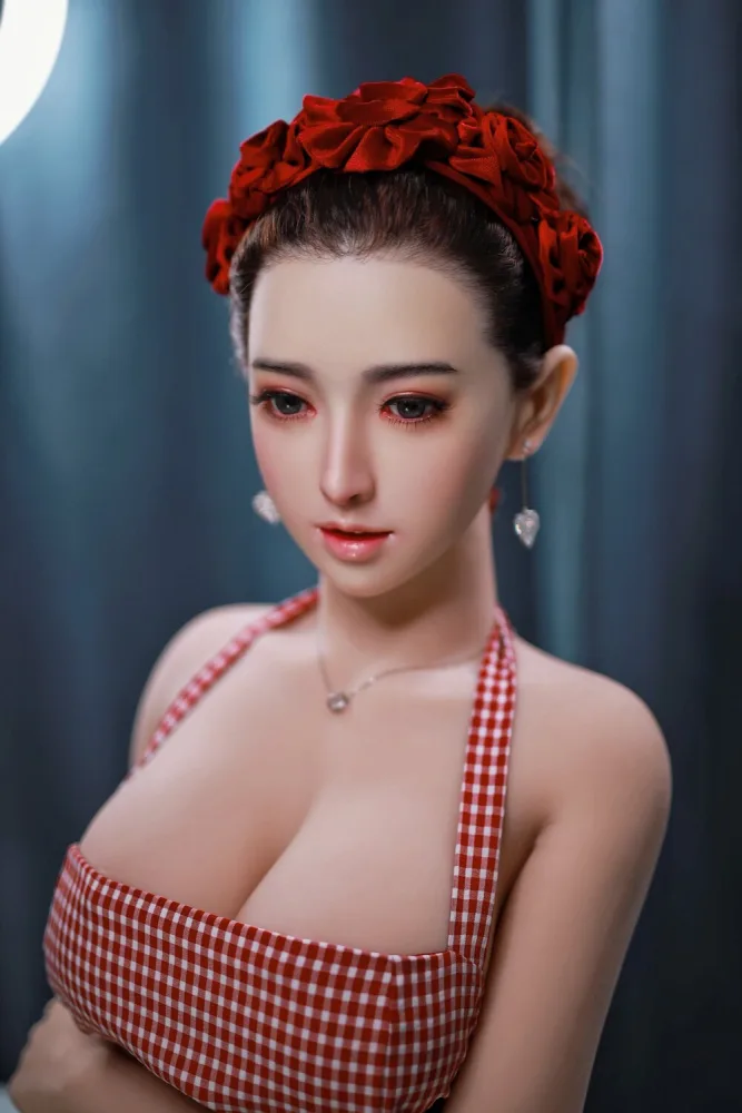 157cm/5ft2 H-cup Silicone Head Sex Doll – Ina Bryce view 7