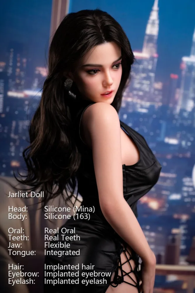 163cm/5ft4 D-cup Silicone Sex Doll – Mina view 5