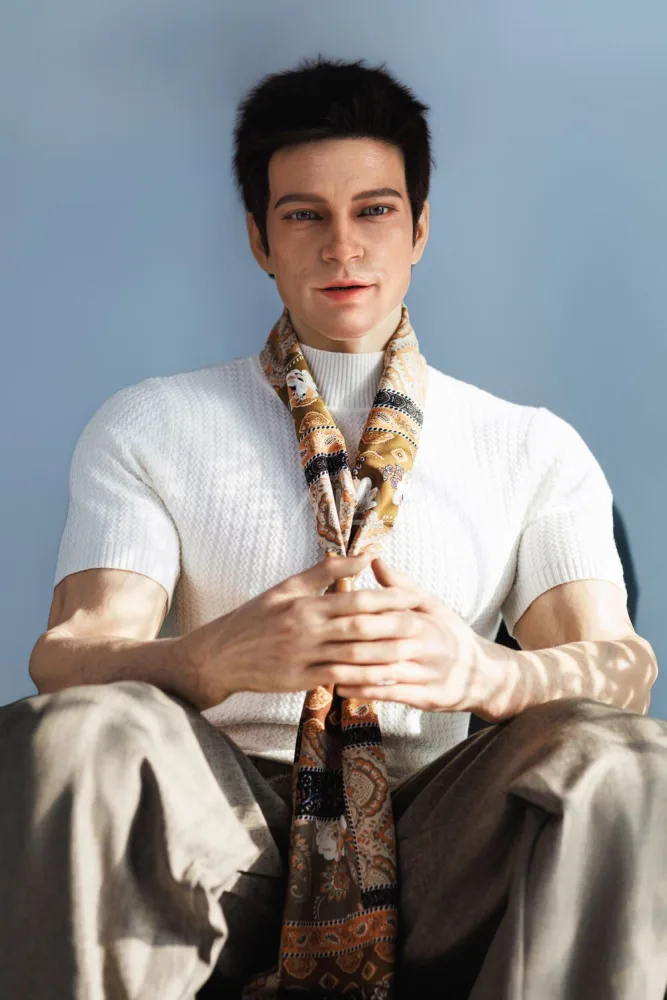 178cm/5ft10 Male Silicone Sex Doll – Leo