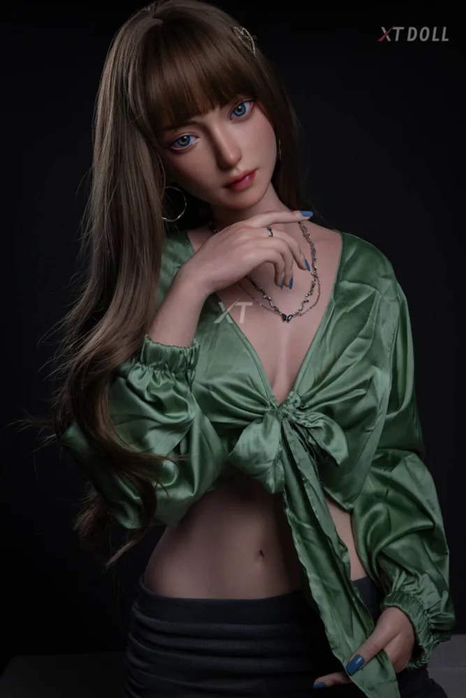 164cm/5ft5 C-cup Silicone Sex Doll – Flora view 1