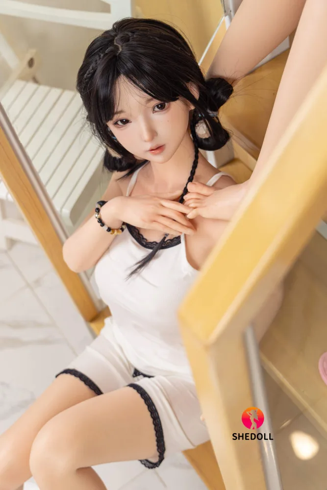 148cm/4ft10 C-cup Silicone Head Sex Doll – Nancy view 2