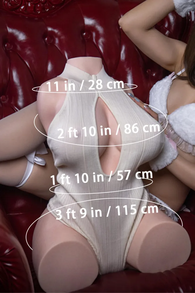 65cm/2ft2 H-cup Silicone Life-size Sex Doll Torso view 2