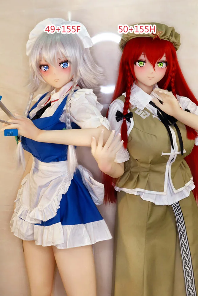155cm/5ft1 Anime TPE Sex Doll – Saki & Rei view 2
