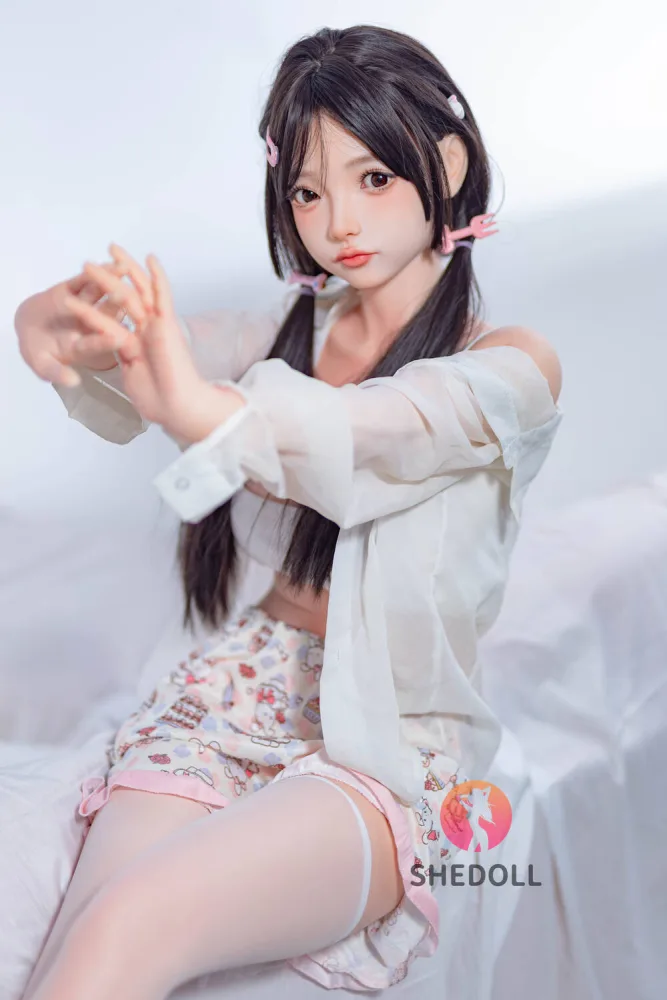 148cm/4ft10 C-cup Silicone Head Sex Doll – Luoyi view 5