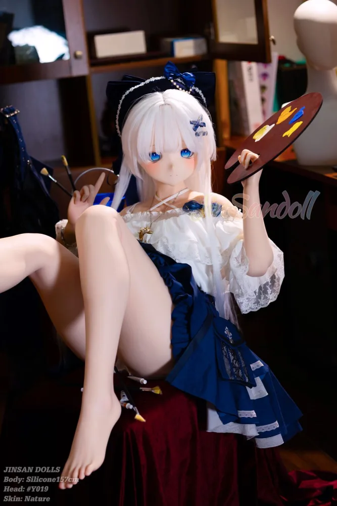 157cm/5ft2 B-cup Anime Sex Doll TPE Body with PVC Head – Y019 view 7