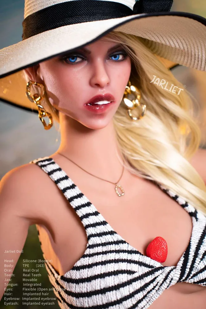 163cm/5ft4 G-cup Silicone Head Sex Doll – Bonnie view 5