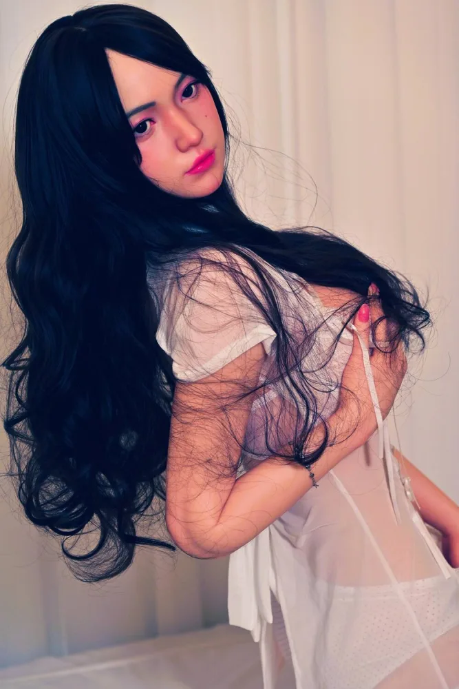 [K-Series] 159cm/5ft2 D-cup Silicone Sex Doll – Head #KE02-1 view 4