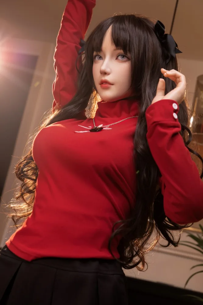 [Exclusive] 158cm/5ft2 Japanese Anime Silicone Sex Doll – Tohsaka Rin view 5