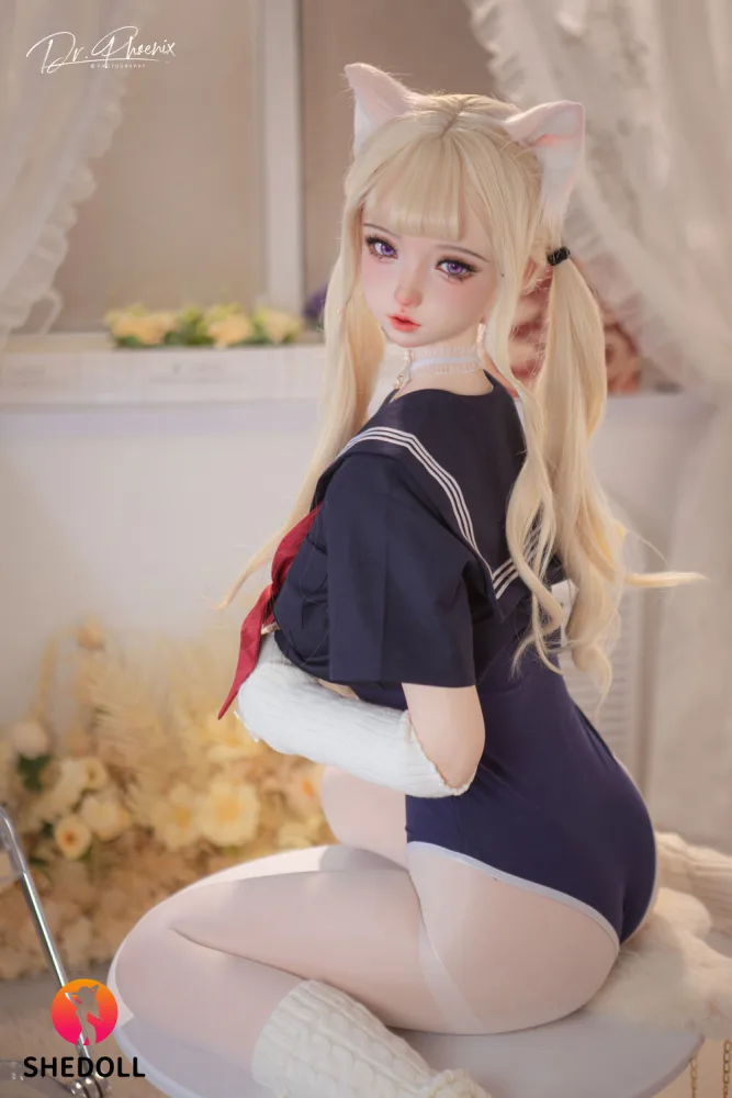 148cm/4ft10 C-cup Silicone Head Sex Doll – Xixi view 7