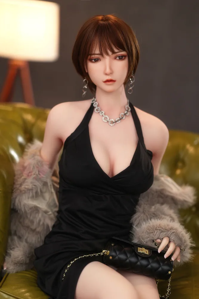 158cm/5ft2 C-cup Silicone Head Sex Doll – Lengyue view 7