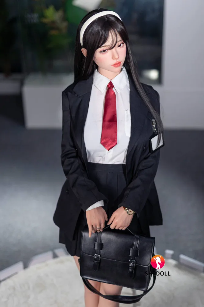 165cm/5ft5 E-cup Silicone Head Sex Doll – Gu Xiaoyu view 4