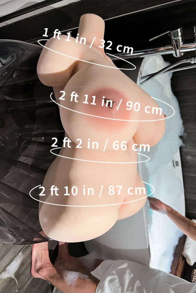54cm/1ft9 I-cup Female Silicone Sex Doll Torsos view 2