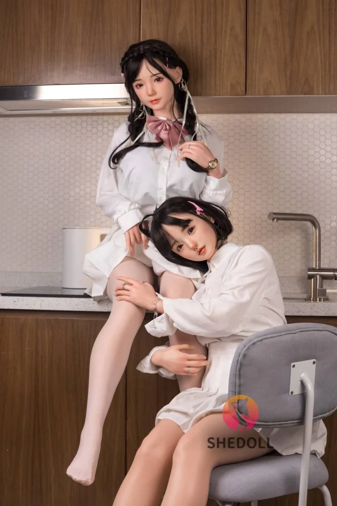 150cm/4ft11 B-cup Silicone Head Sex Doll – Yuanyuan view 8