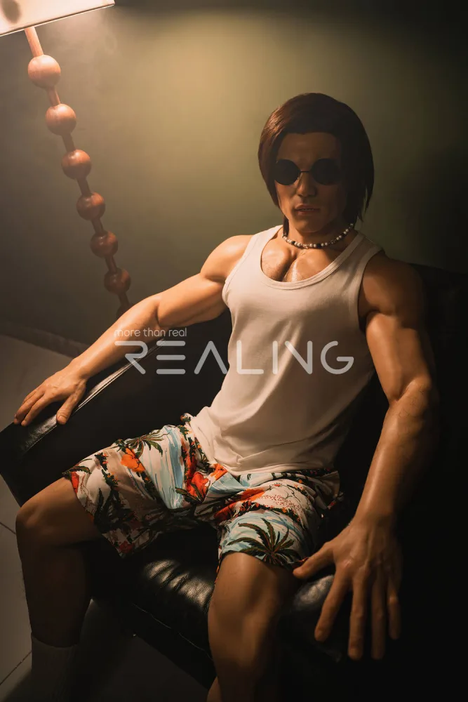 180cm/5ft11 Male Silicone Sex Doll – Leopold view 4