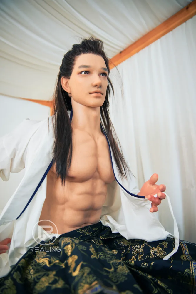 180cm/5ft11 Male Silicone Sex Doll – Hanyang view 8