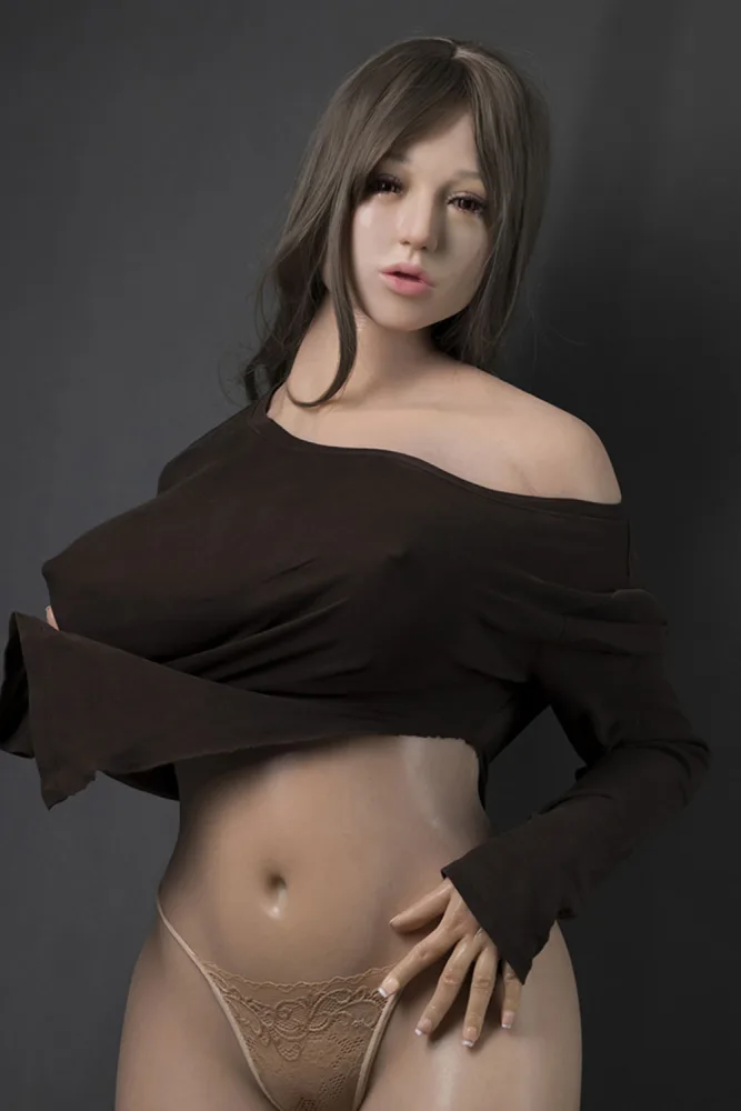 170cm/5ft7 I-cup Silicone/Hyper Realistic Silicone Sex Doll – Molly view 1