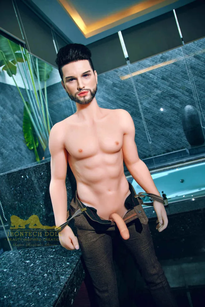 162cm/5ft4 Male Silicone Head Sex Doll – Kevin (White Skin) view 2
