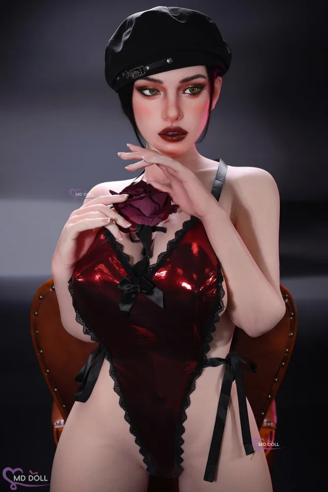 161cm/5ft3 H-cup Silicone Sex Doll – Leona