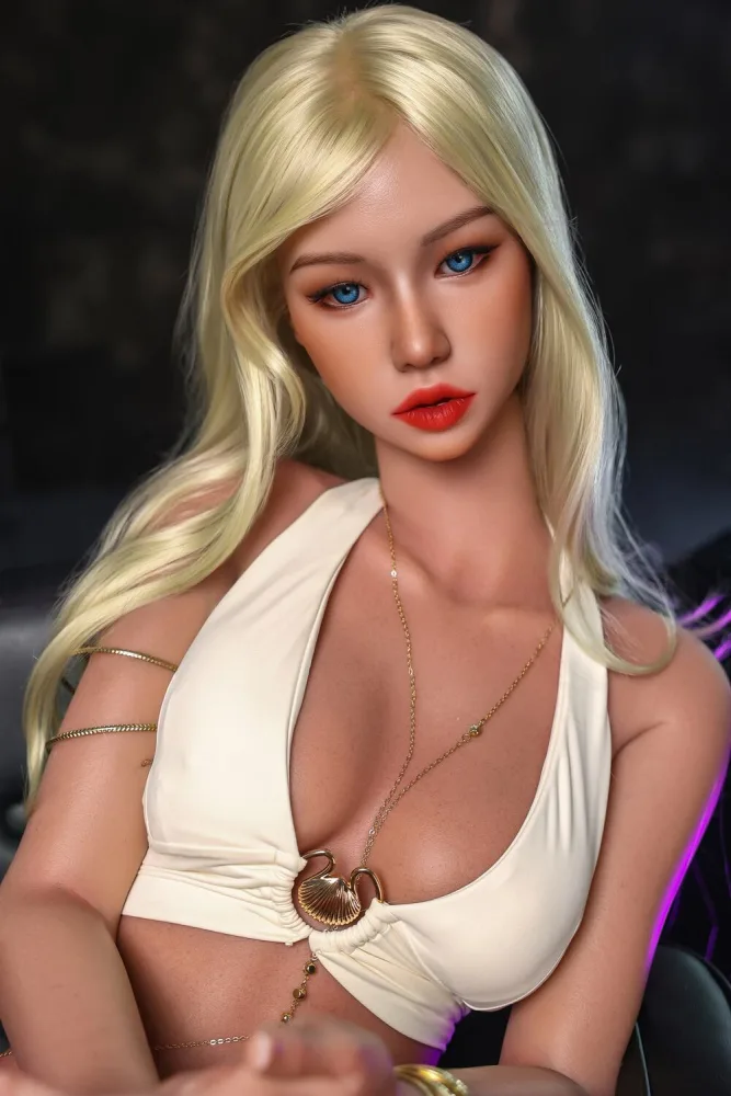 164cm/5ft5 B-cup Silicone Sex Doll – Head 612 view 2